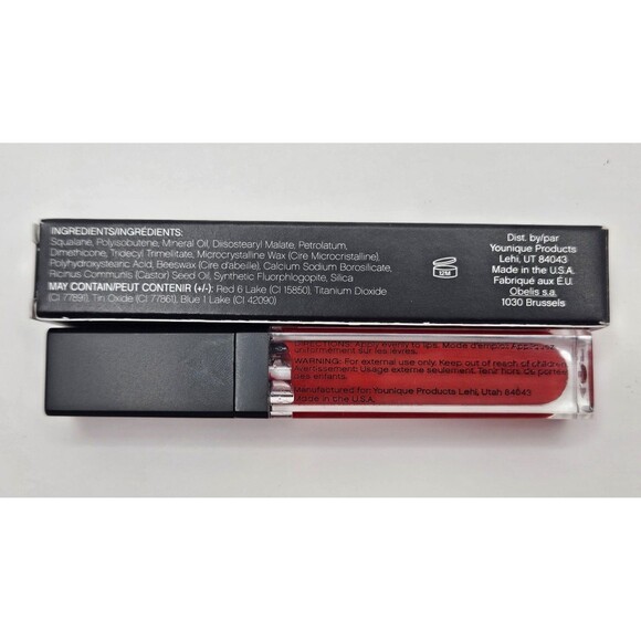 Younique Moodstruck Minerals Lucrative Lip Gloss Lethal New in Box - Picture 4 of 6